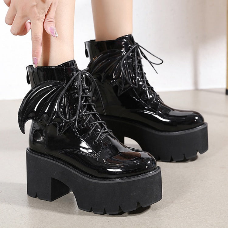 Wednesday Adams Boots YouAreCornyBye
