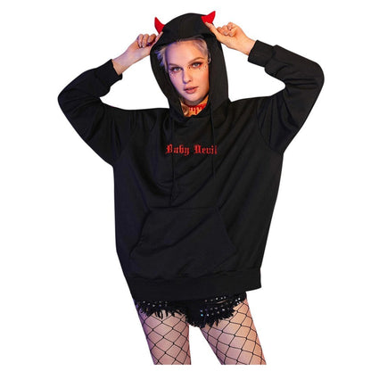 Baby Devil Hoodie YouAreCornyBye