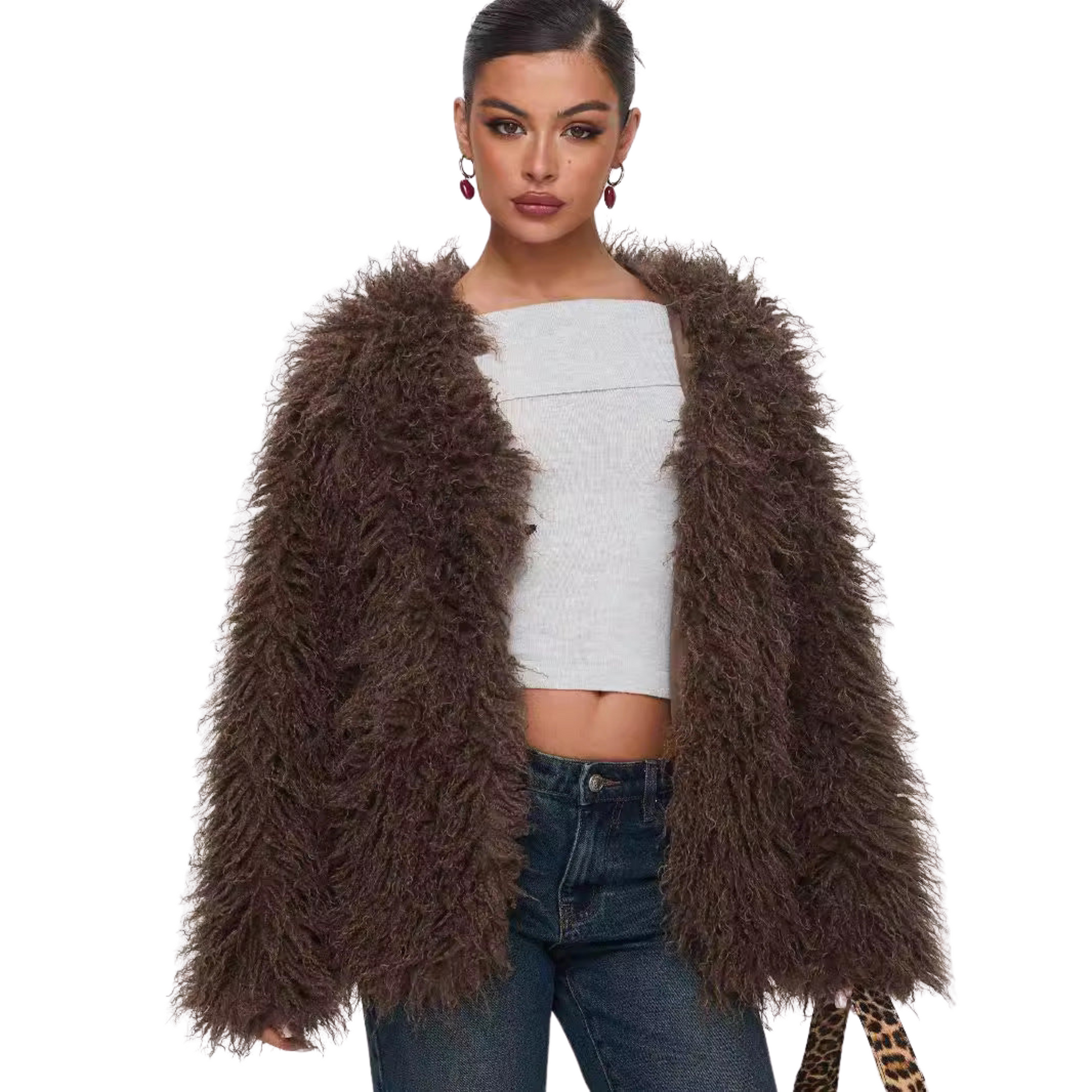 Fiona fluffy Jakke YouAreCornyBye