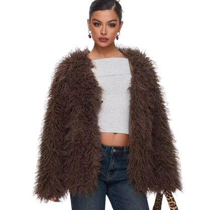 Fiona fluffy Jakke YouAreCornyBye