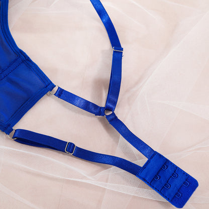 Anima Sapphire Asymmetrical Lingerie