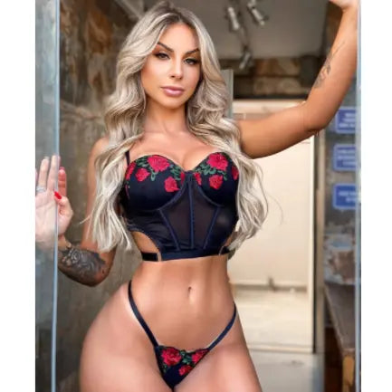Flora Lingerie Sett