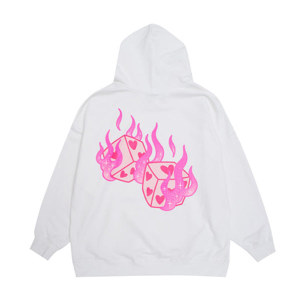 DARK HARVEST Hoodie Hvit