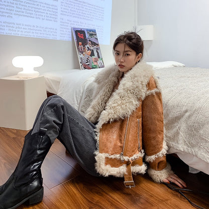 Minna Lærjakke YouAreCornyBye