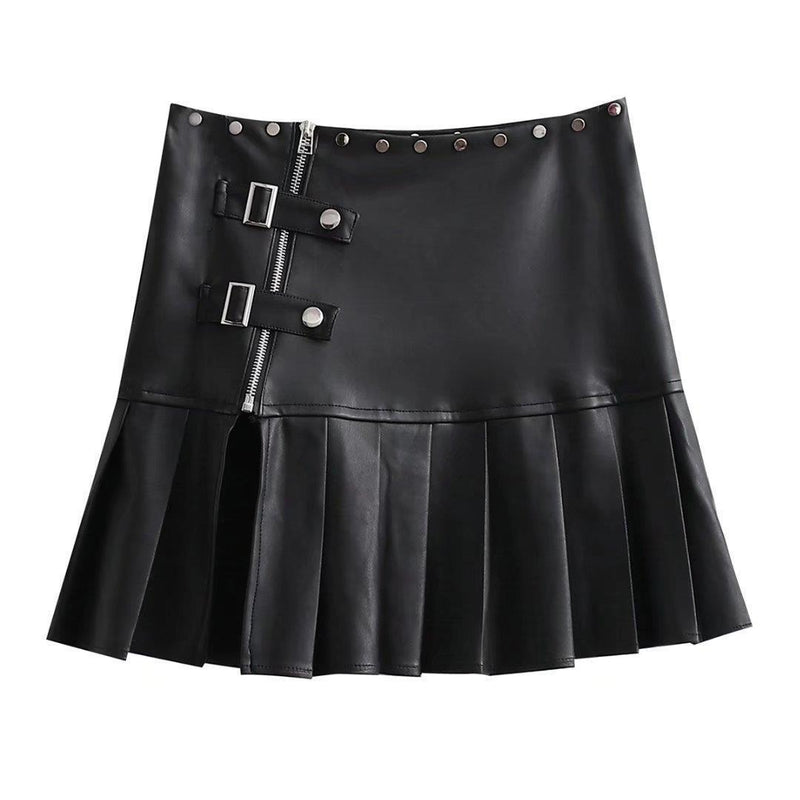 Mireya Høymidje Mini Skirt Svart YouAreCornyBye