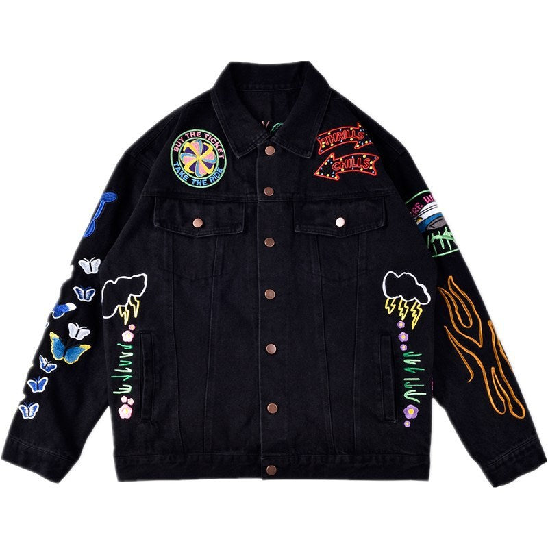 Wanderlust Denim Jacket YouAreCornyBye