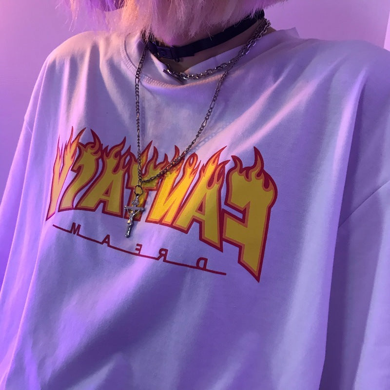 Fantasy T-shirt Hvit YouAreCornyBye