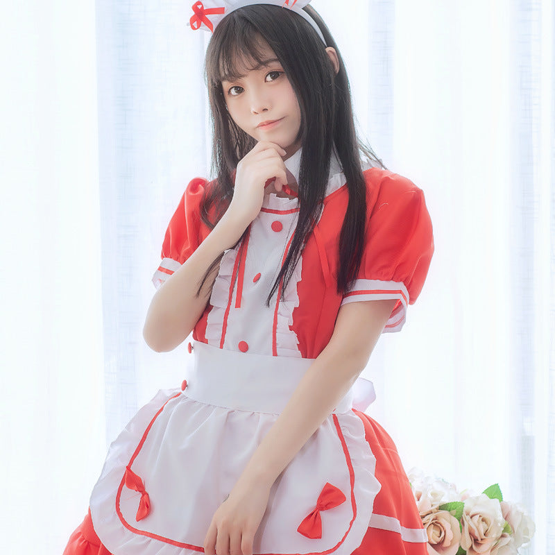 Japanese Maid Rød YouAreCornyBye