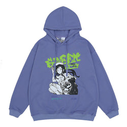 Harajuku Kankoshi 看護師 Hoodie blå