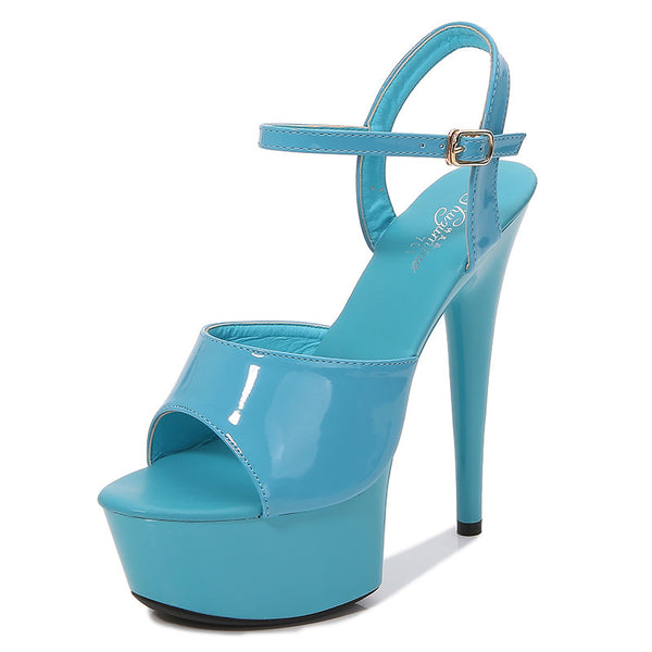 Stiletto Scenesko Havfrueblå