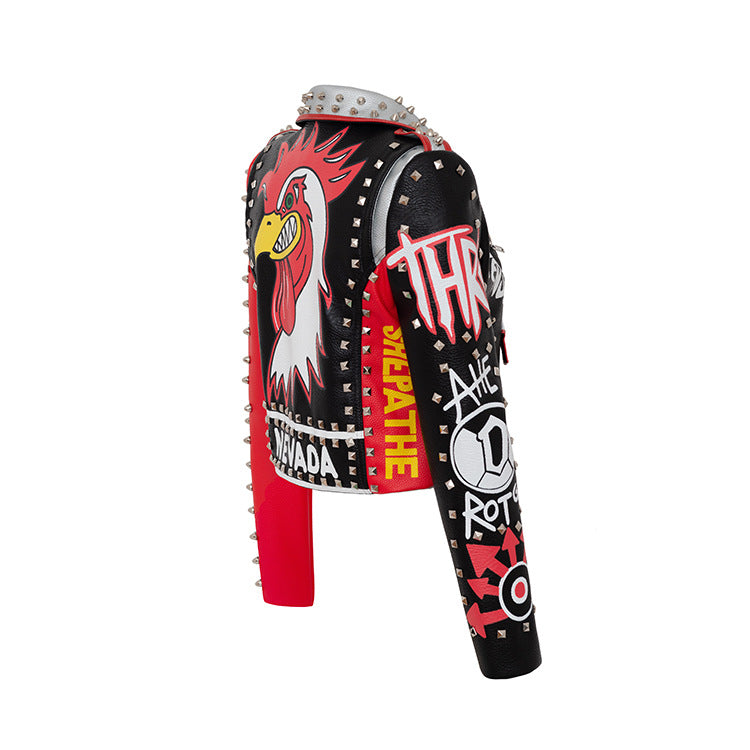 NEVADA 2 -  Leather Jacket YouAreCornyBye