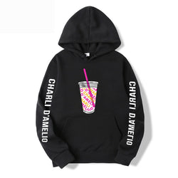 Charli D'Amelio Hoodie svart