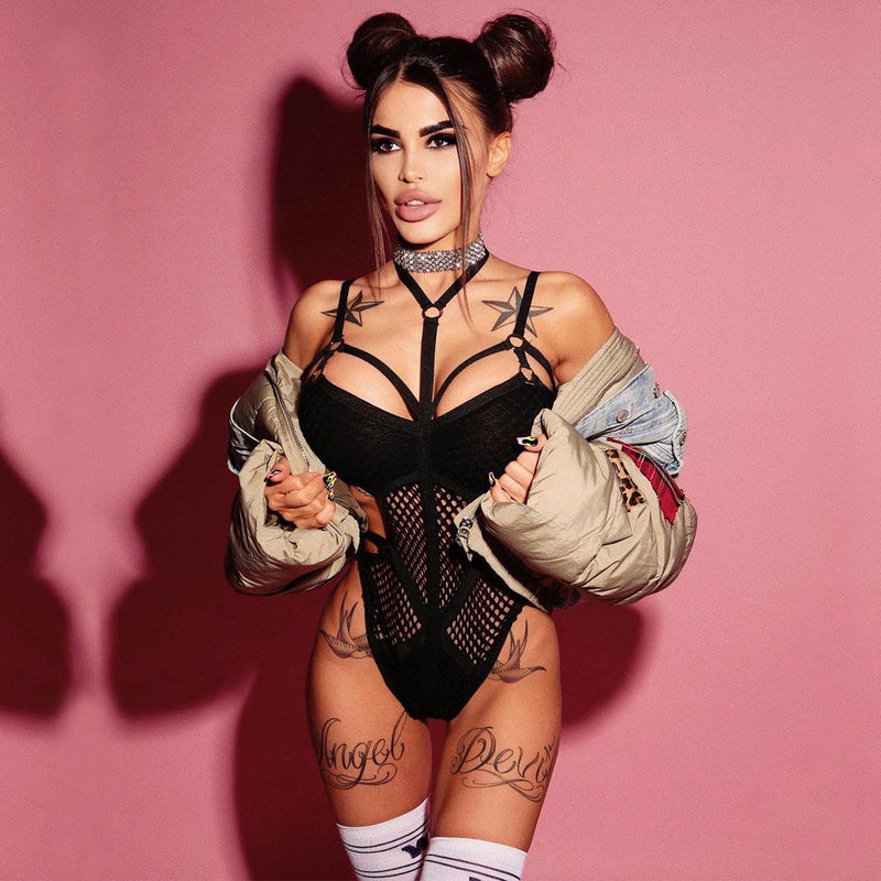 Alexandria Noir Bodysuit