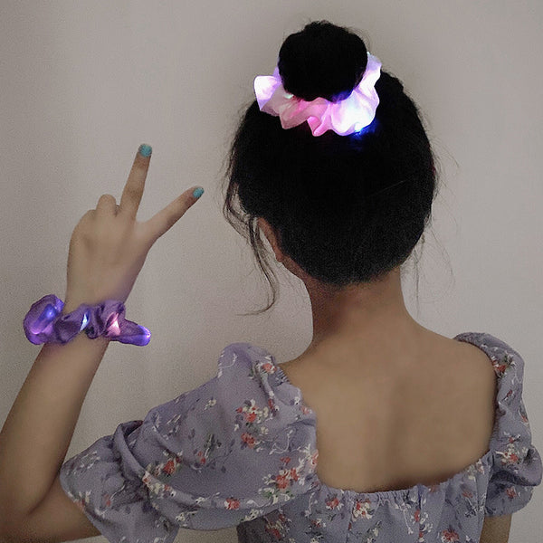 Glow LED Scrunchie
