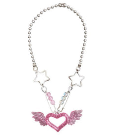 DreamySparkleLove Pin Necklace