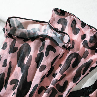 Angelina Rosé Leopard Sett