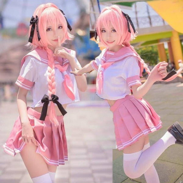 Sailor Suit Cosplay Costume Fgo Wig Women Bigwig YouAreCornyBye