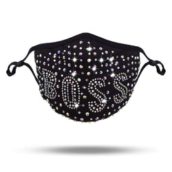 Rhinestone Maske