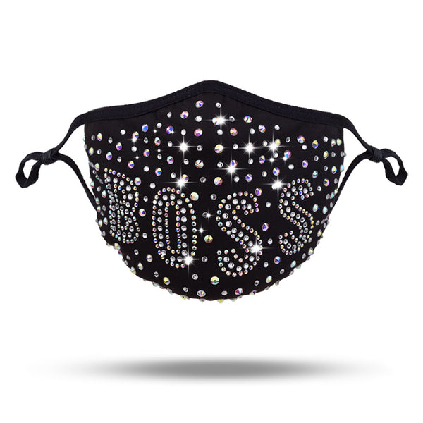 Rhinestone Maske