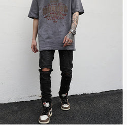 Stretch Ripped Skinny Jeans YouAreCornyBye