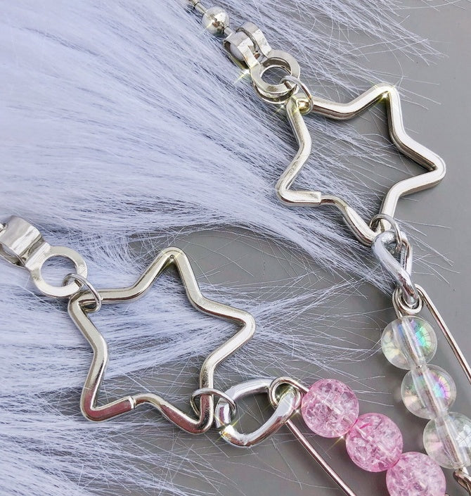DreamySparkleLove Pin Necklace