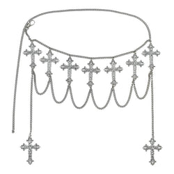 Gothic Cross Waist Chain