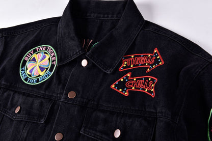 Wanderlust Denim Jacket YouAreCornyBye
