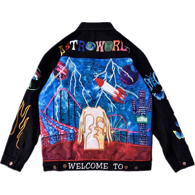Wanderlust Denim Jacket YouAreCornyBye
