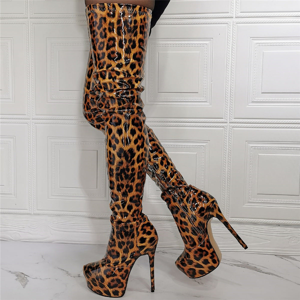 Sylvie Leopard Stiletto Sko YouAreCornyBye