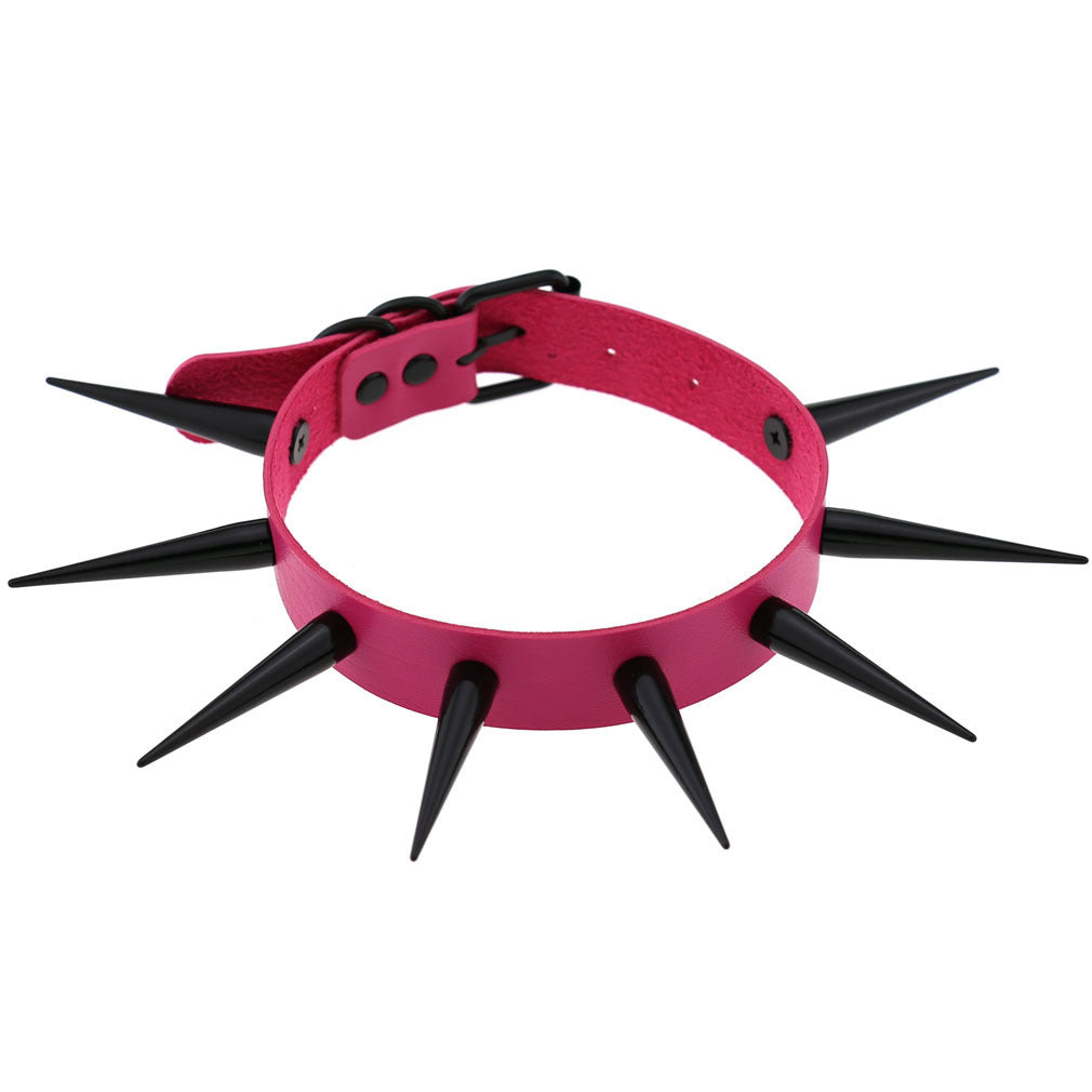 2000´s Punk Choker Magenta YouAreCornyBye