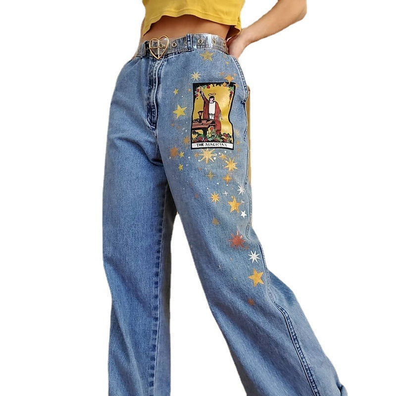The Magician Tarot Card Jeans YouAreCornyBye