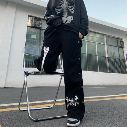 Loose fit Denim Bukser YouAreCornyBye