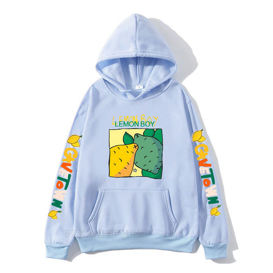 Lemon Boy Hoodie blå