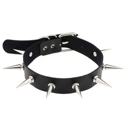 Spikes Choker Svart YouAreCornyBye