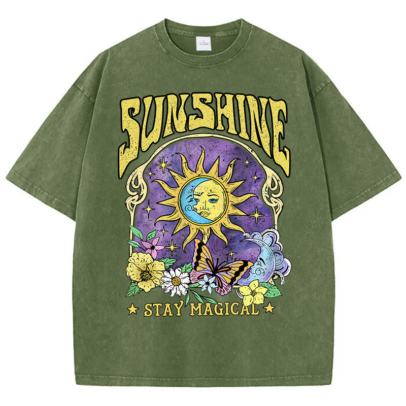 Sunshine T-shirt grønn YouAreCornyBye