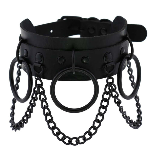 Punk Choker Svart