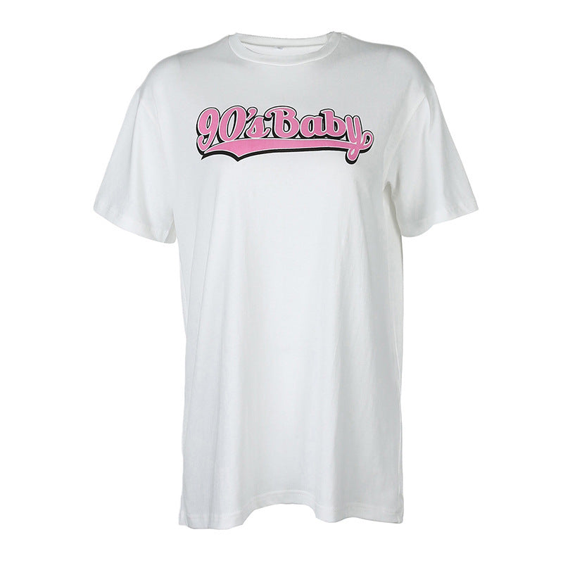 90´s Baby T-shirt Hvit YouAreCornyBye