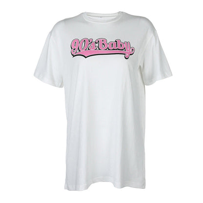 90´s Baby T-shirt Hvit YouAreCornyBye