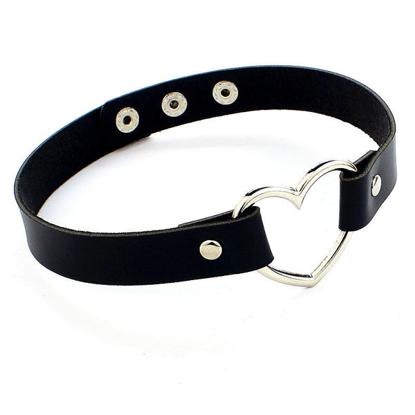 PU leather Choker Svart