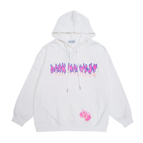 DARK HARVEST Hoodie Hvit