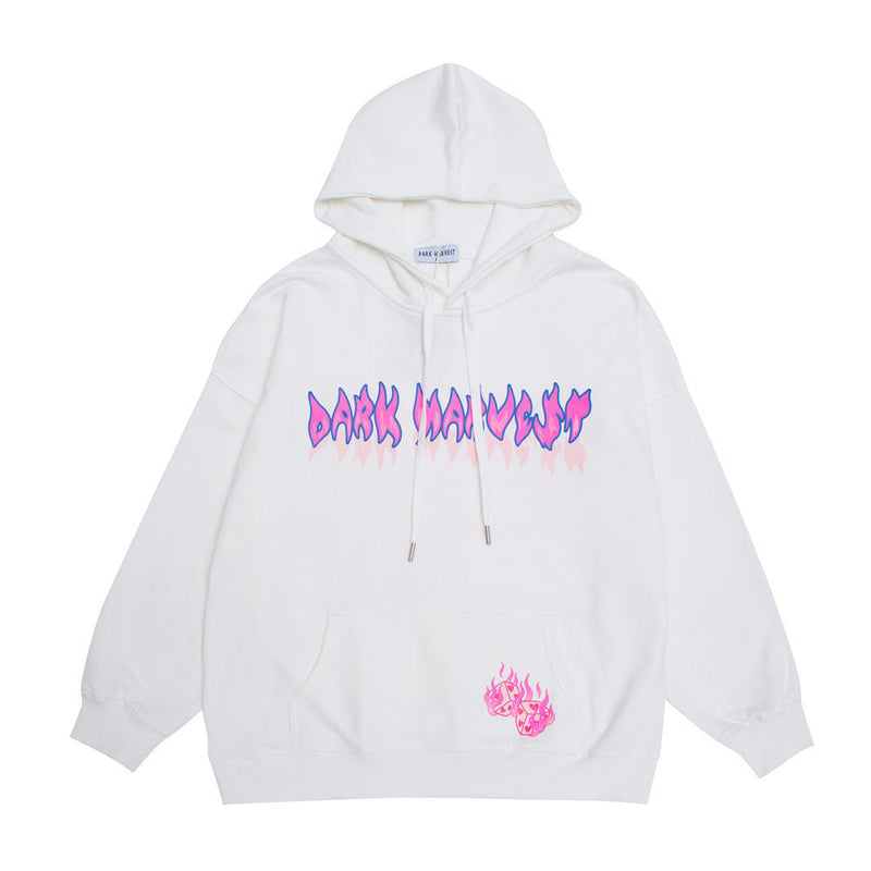 DARK HARVEST Hoodie Hvit
