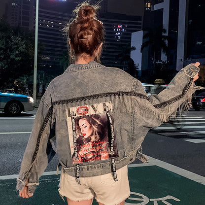 Arthur& Merlin Denim Jacket YouAreCornyBye