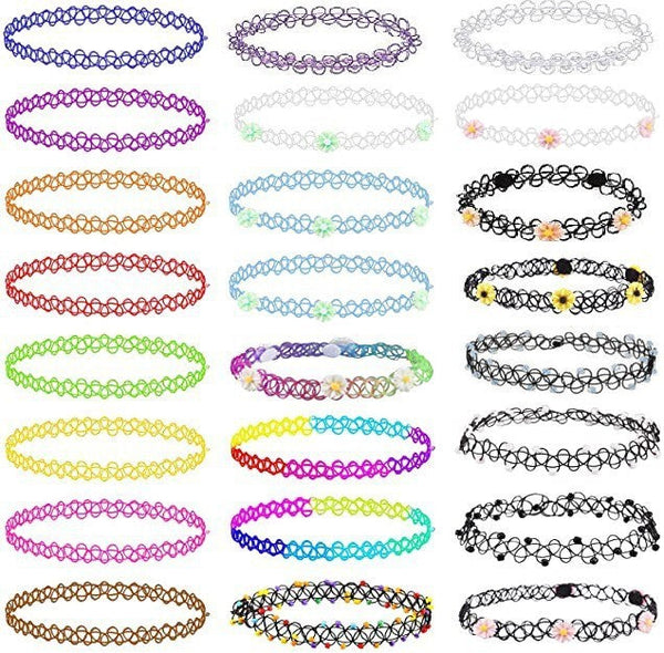 Retro Choker Multipack Pack