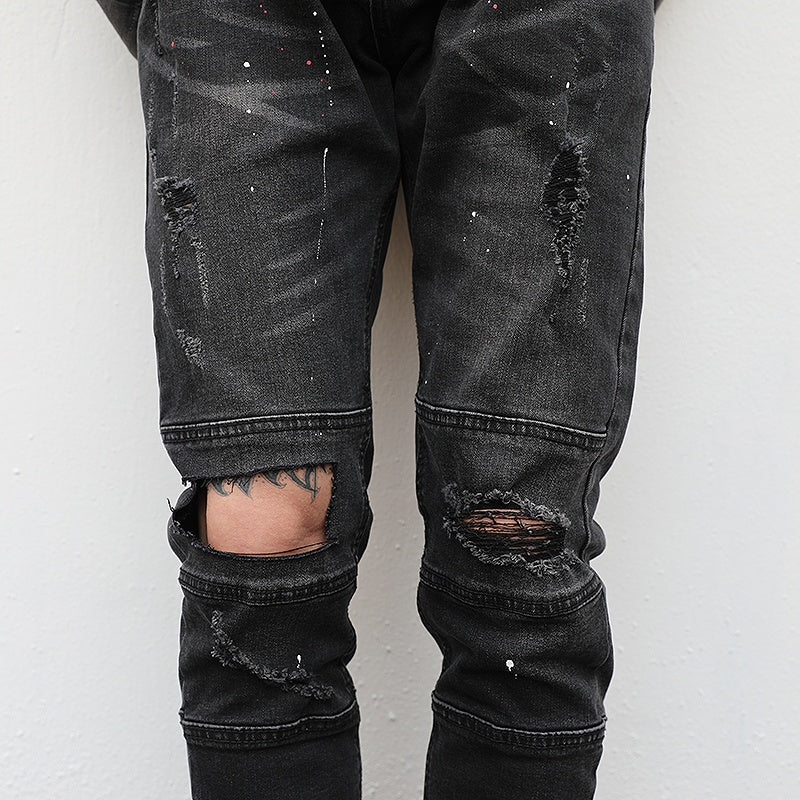 Stretch Ripped Skinny Jeans YouAreCornyBye