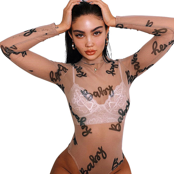 Baby Mesh Bodysuit