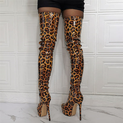 Sylvie Leopard Stiletto Sko YouAreCornyBye