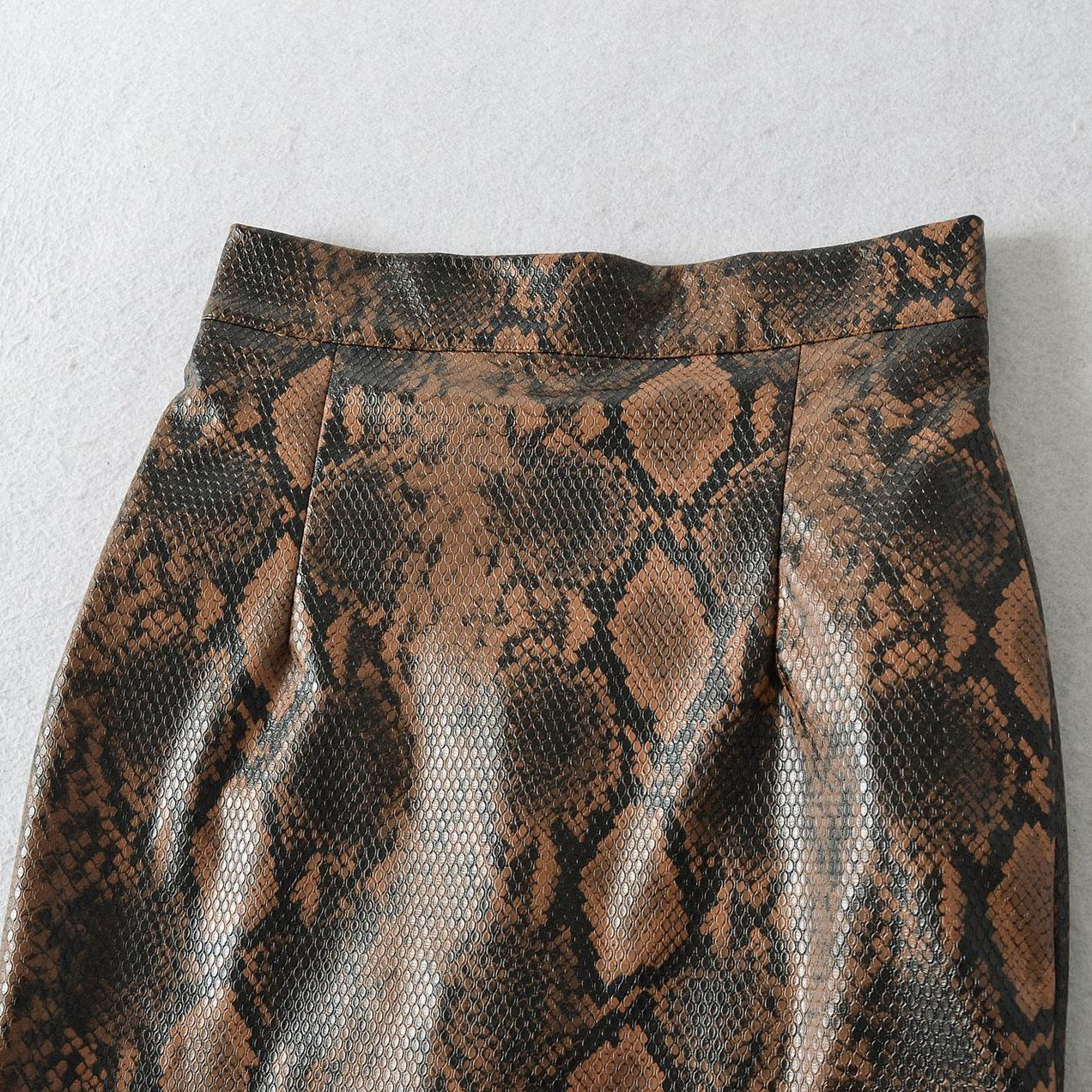 Serpentina Leather Skirt YouAreCornyBye