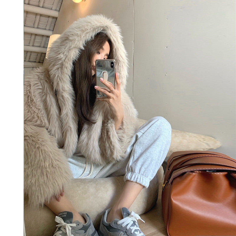 Karima Oversize Fuskepelskåpe YouAreCornyBye
