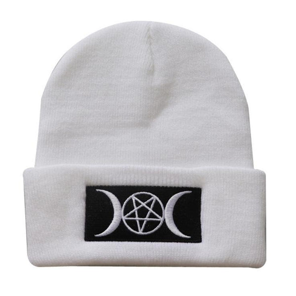 Triple Moon Beanie hvit