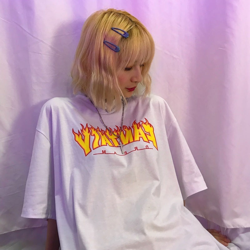 Fantasy T-shirt Hvit YouAreCornyBye